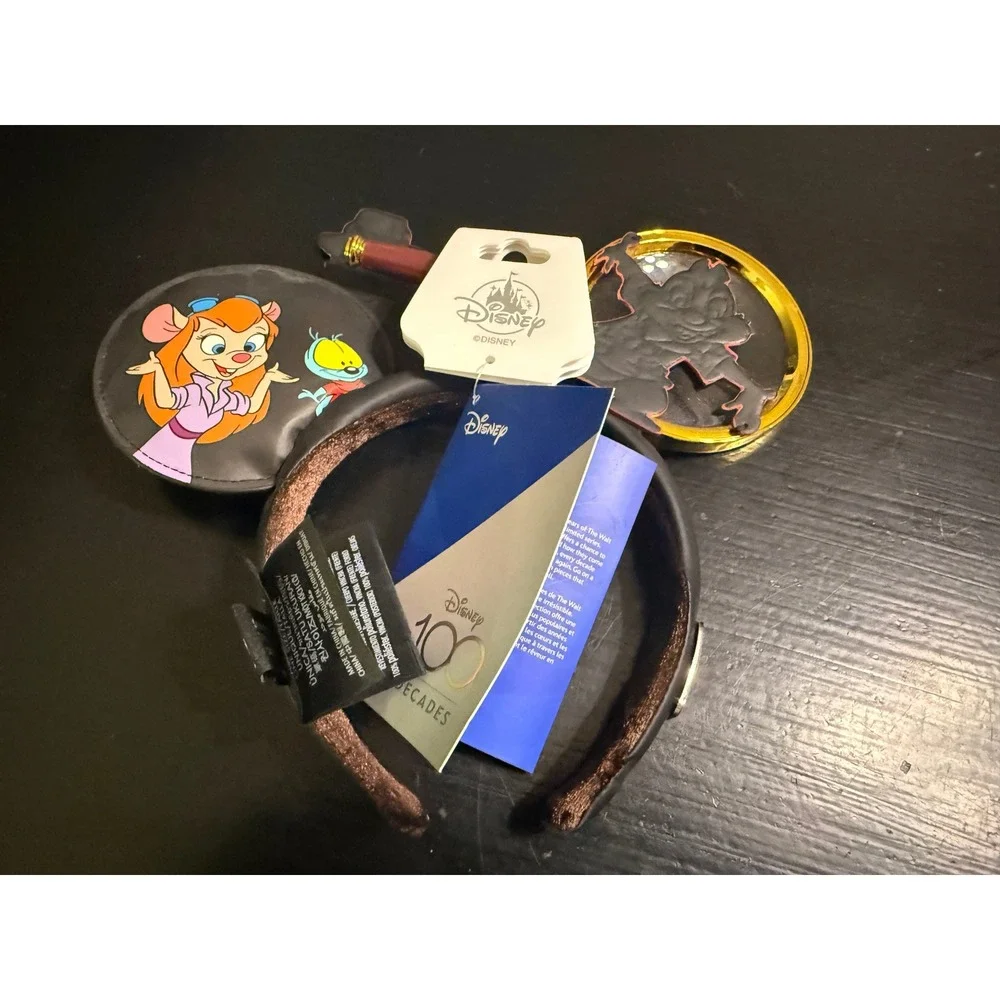 Disney 100 Decades Chip n Dale Rescue Rangers Ear Headband 80s NWT Limited